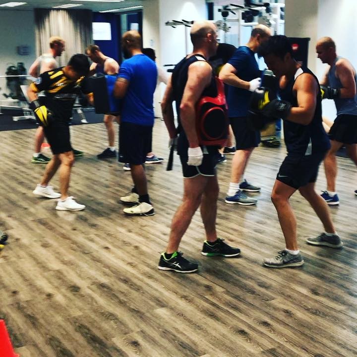 Small group yoga