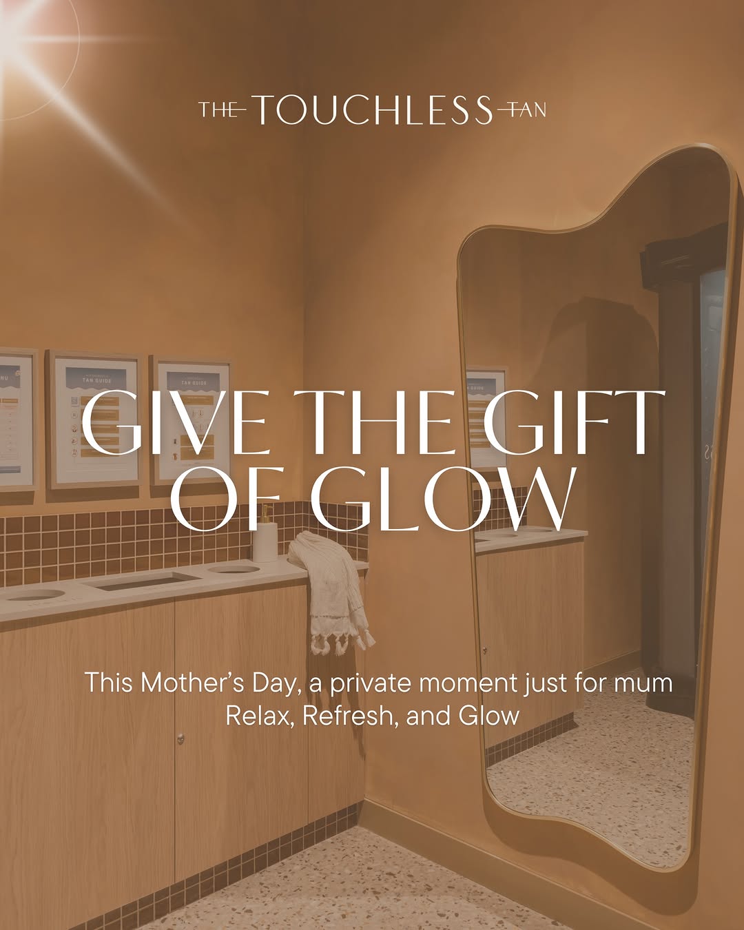 Touchless Tan Technique